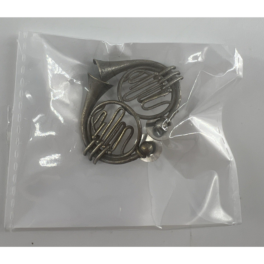 French Horn Earrings Music Instrument Stud Gift Marching Band New